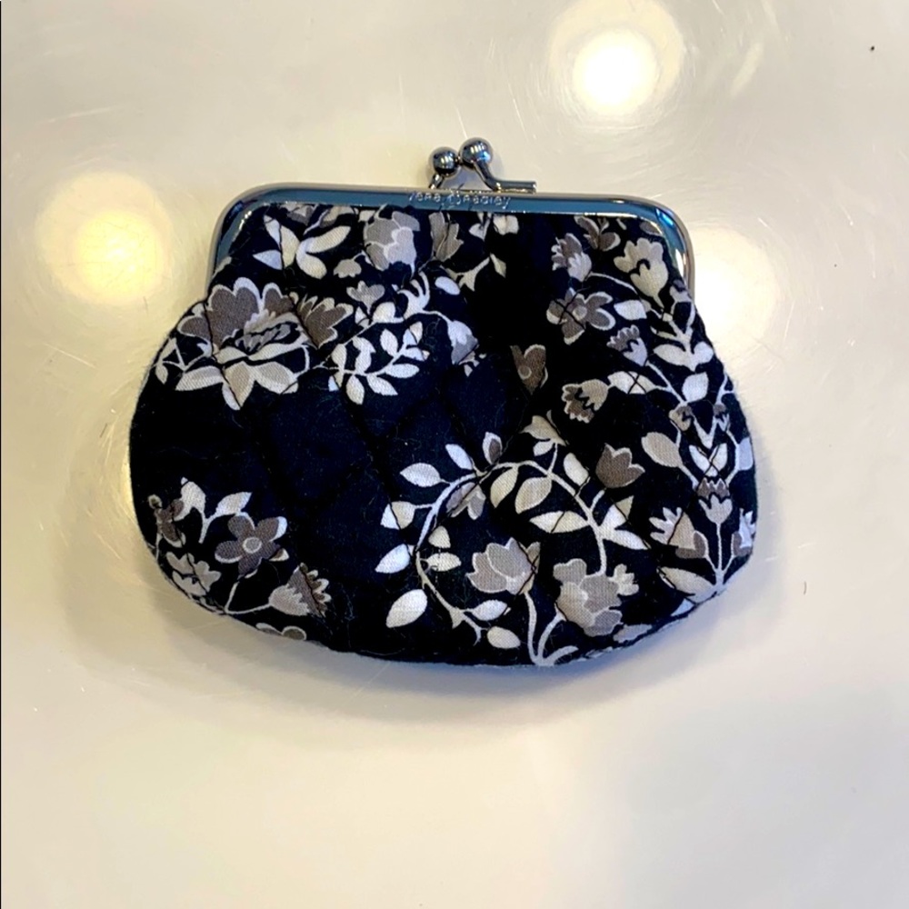 Vera Bradley kiss lock coin purse